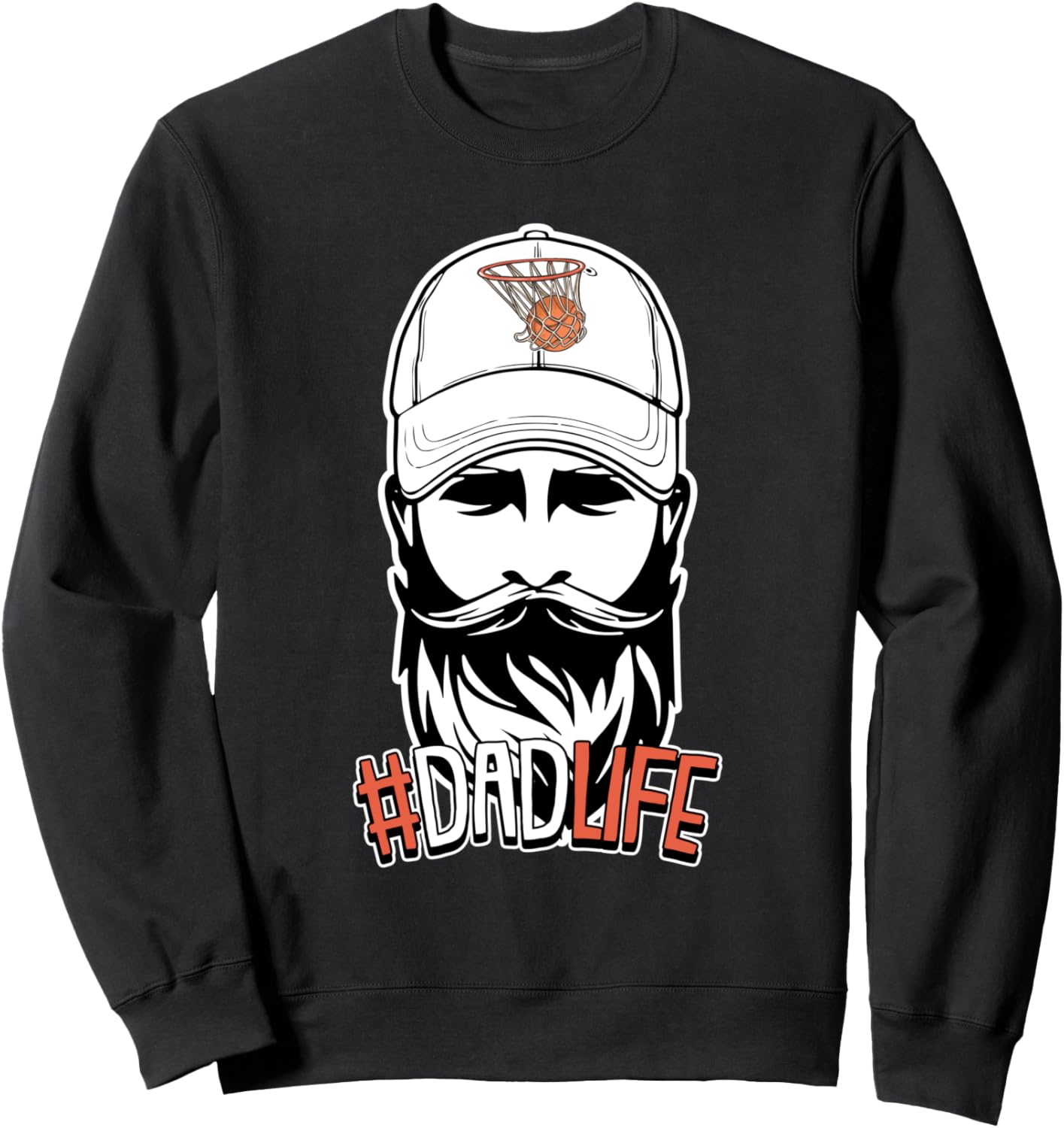 

День отца, День отца, баскетболист, крутая спортивная толстовка «Папа, папа» Fathers-Day Cloths Dad Daddy Papa Men Gifts, черный