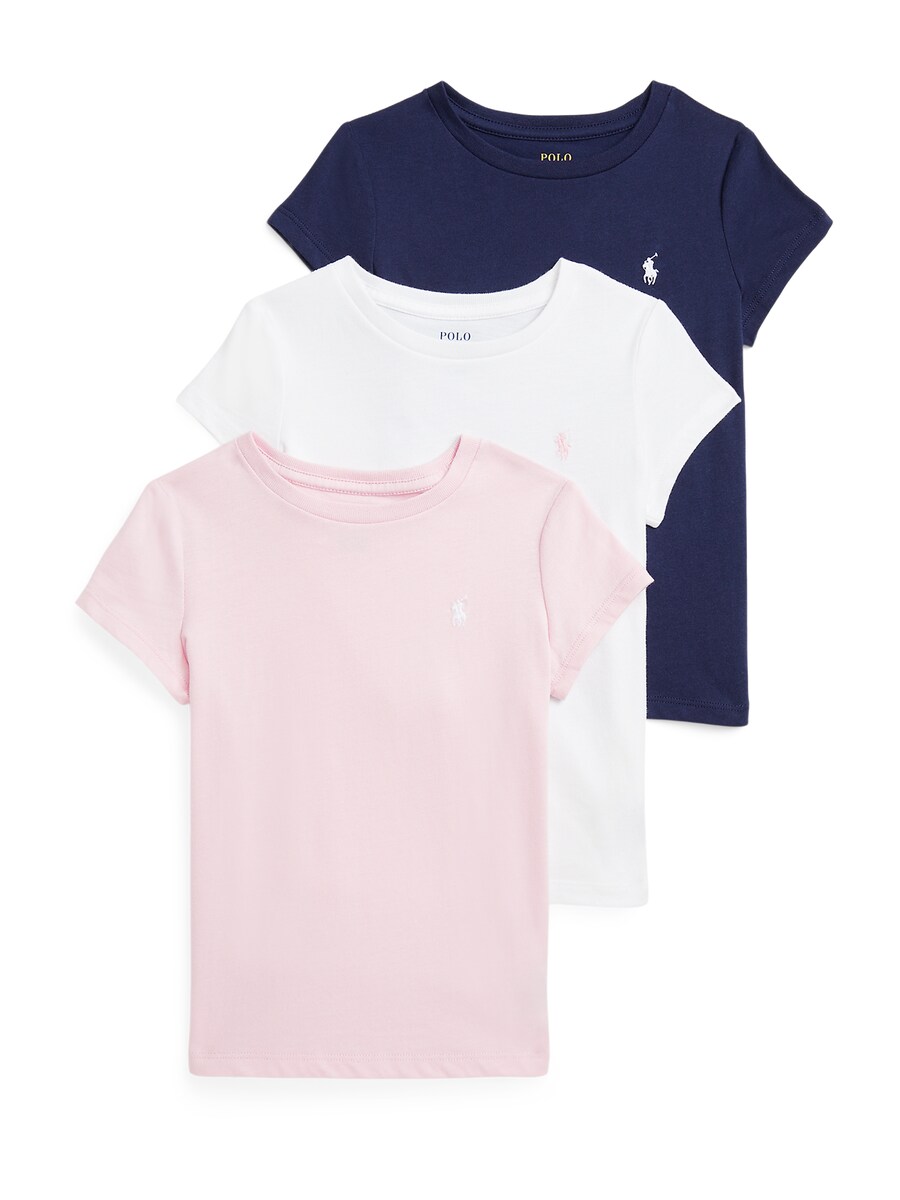 

Рубашка Polo Ralph Lauren, цвет Dark blue/Rose/White