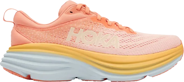 Кроссовки Wmns Bondi 8 'Shell Coral Peach Parfait', оранжевый