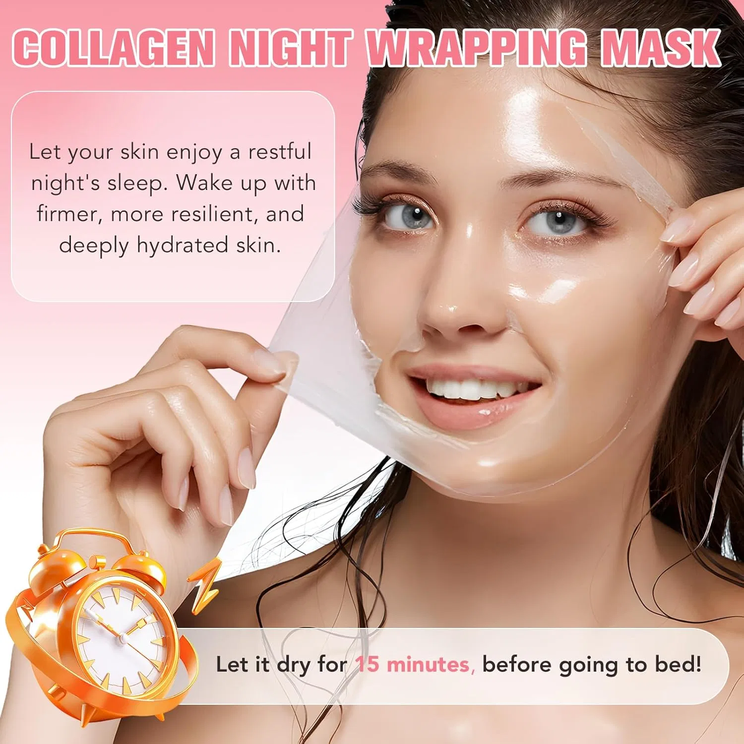 Маска для лица Cckuloob — Ночная коллагеновая «Collagen Night Wrapping Mask» — фото 4