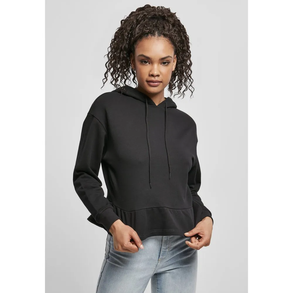 

Худи Urban Classics Ladies Organic Volants, черный