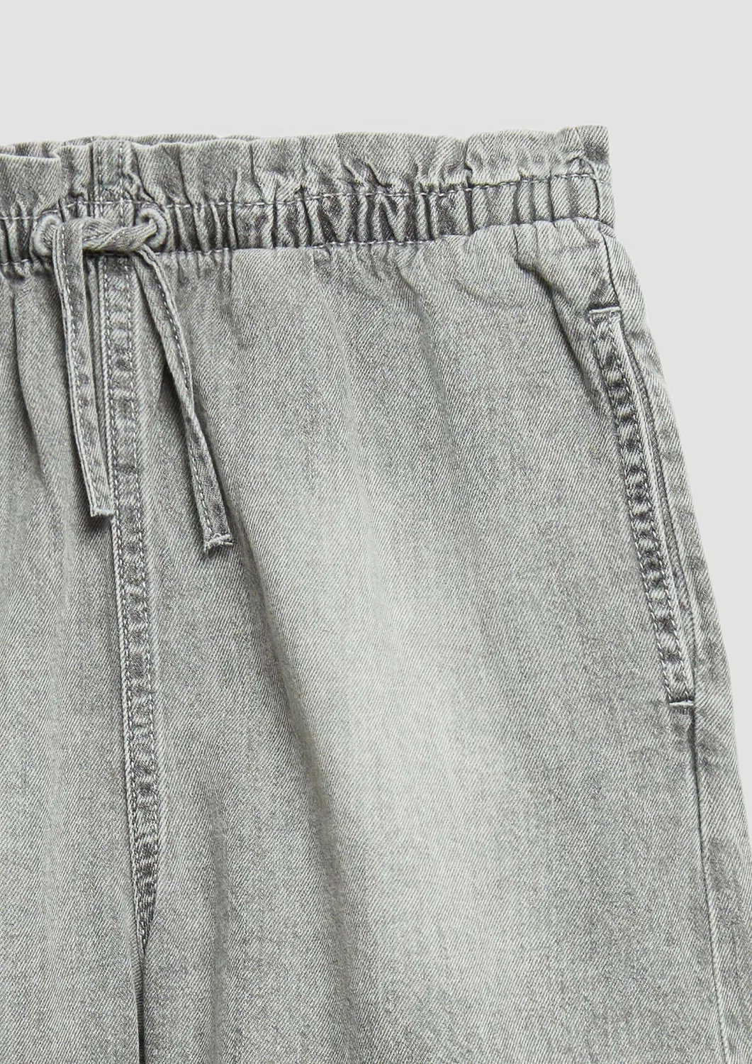 Шорты джинсовые loose fit s.Oliver, серый — фото 3