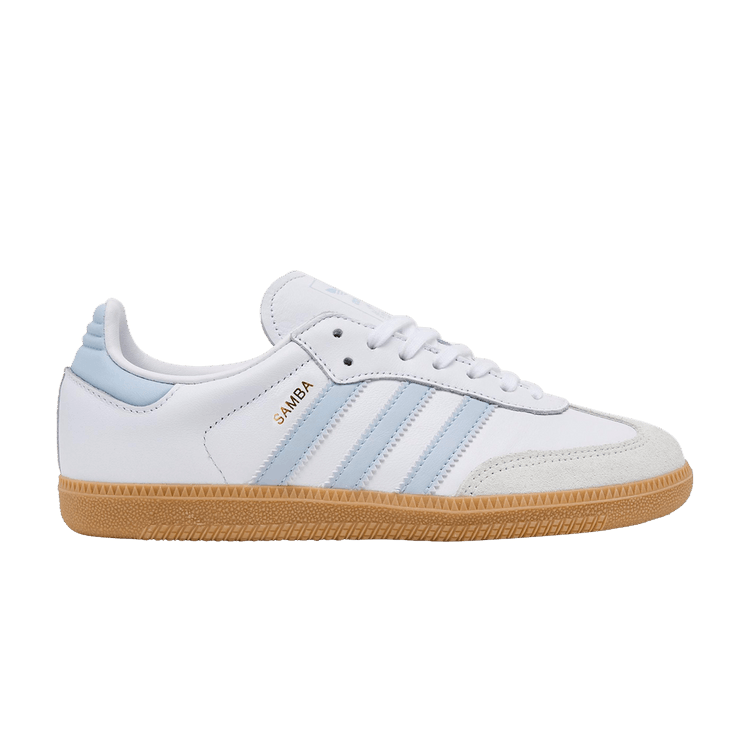 

Кроссовки adidas Samba OG J 'White Halo Blue Gum', белый