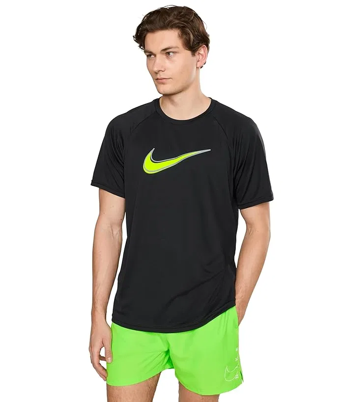 Футболка Nike Hydroguard Outline Swoosh Dri-FIT UV с коротким рукавом, Black