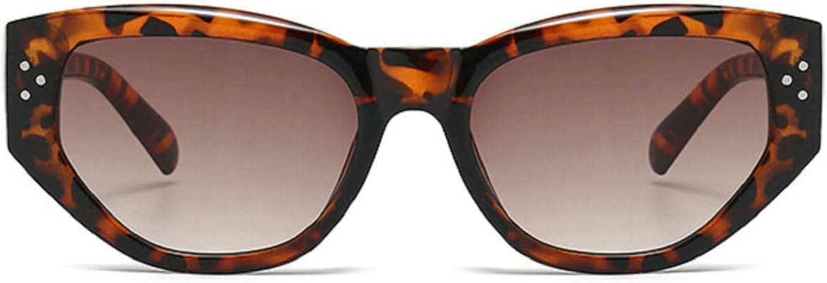 

Винтажные солнцезащитные очки «кошачий глаз» для женщин и мужчин, ретро-очки, женские солнцезащитные очки для путешествий, защита от ультрафиолета UV400 9165 Melrose, Leopard