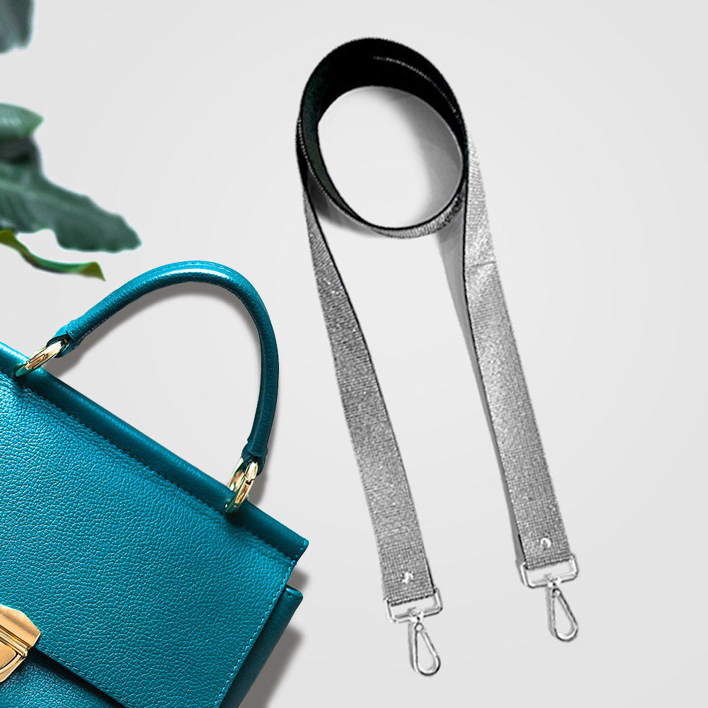 

Блестящий ремешок для сумки FASHNZFAB, Clearrhodium