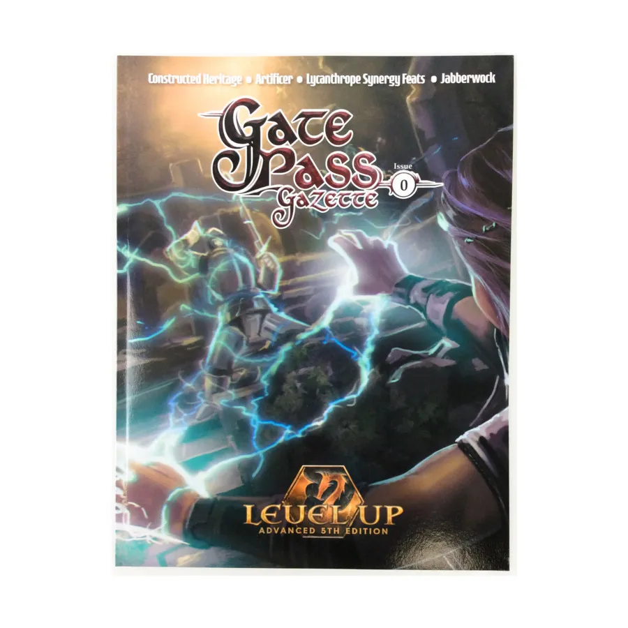 

Журнал #0 "Constructed Heritage, Artificer, Lycanthrope Synergy Feats", Gate Pass Gazette