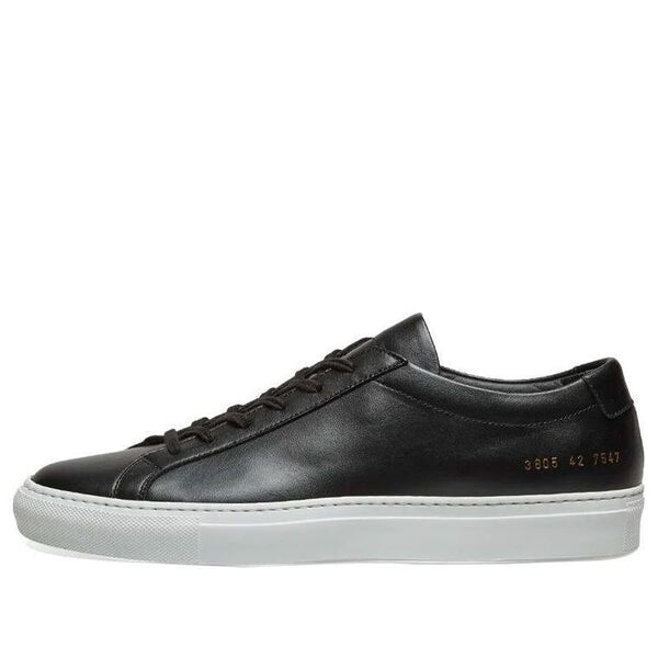Кроссовки achilles low 'black white sole' Common Projects, черный