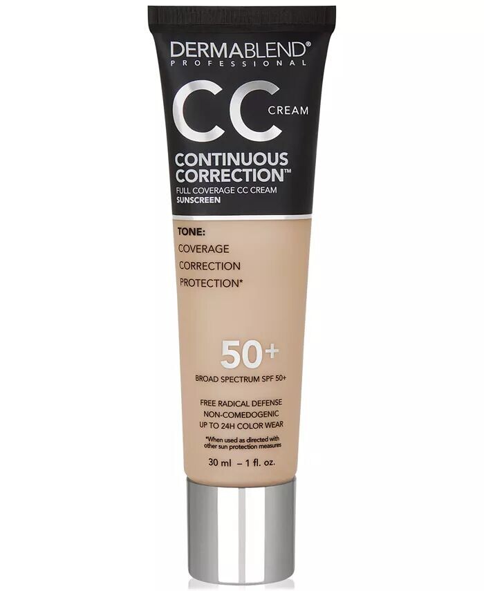 

СС-крем непрерывной коррекции SPF 50+ Dermablend, цвет 30N