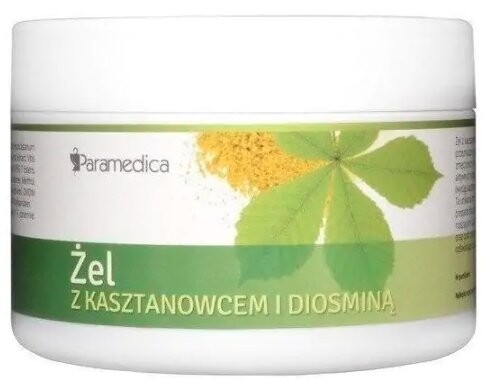 

Гель с конским каштаном и диосмином для ног 250 г Paramedica