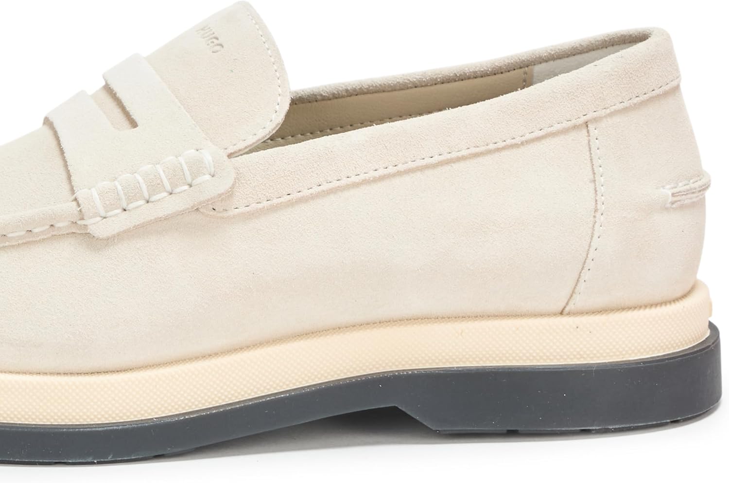 Мокасины-лоаферы Hugo Mens Chaol Suede, Soft Cream — фото 3