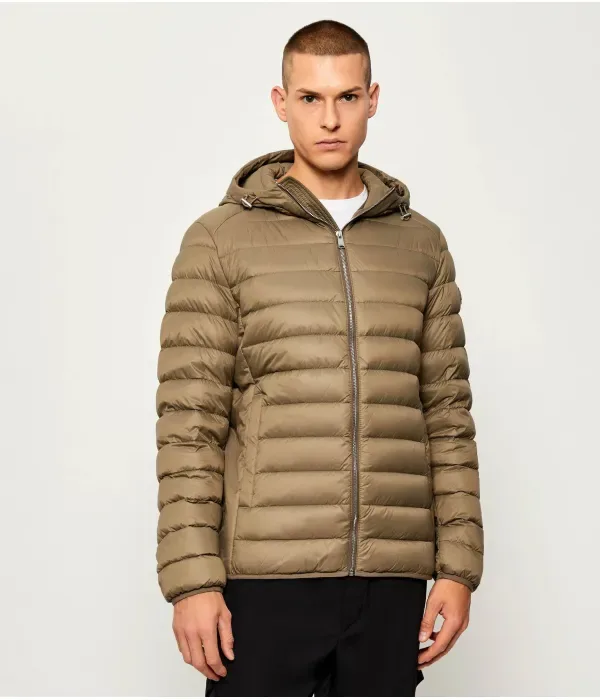 Пуховая куртка H-Dimeo regular fit Boss, бежевый