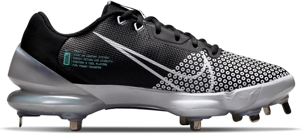 

Мужские бейсбольные бутсы Nike Force Zoom Trout 7 Pro Metal, Black Gray