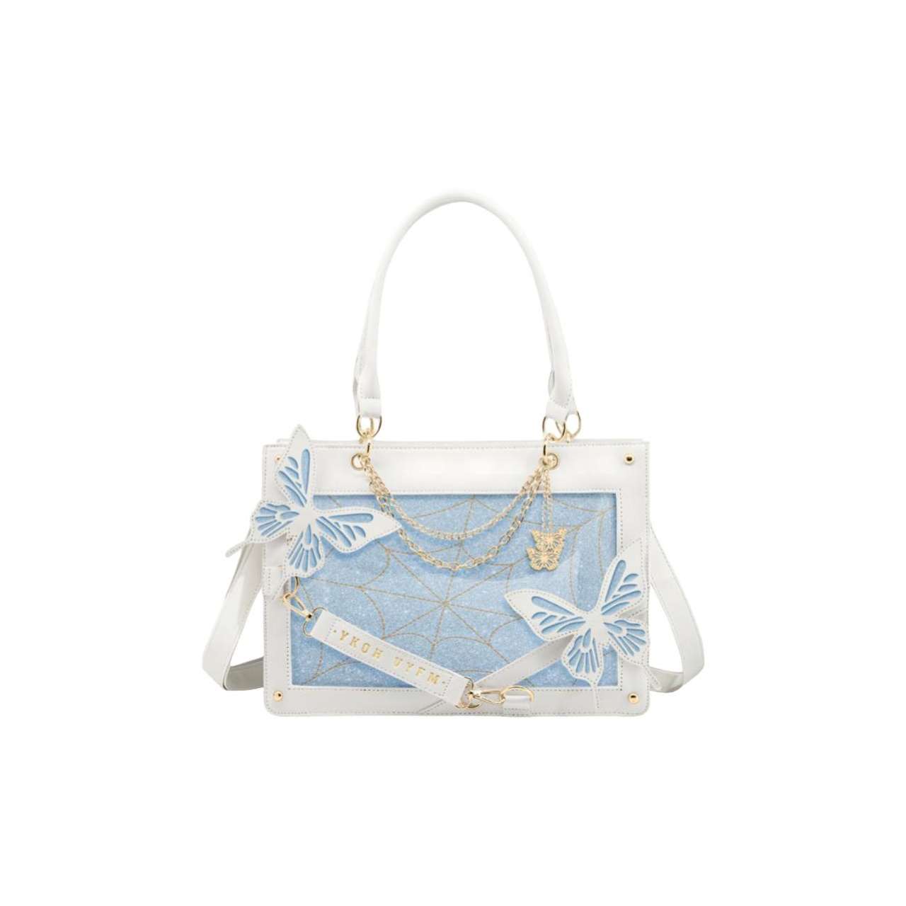 

PAYOT Ита-сумка, White Blue Butterfly (Pearl White with Fine Sparkle)