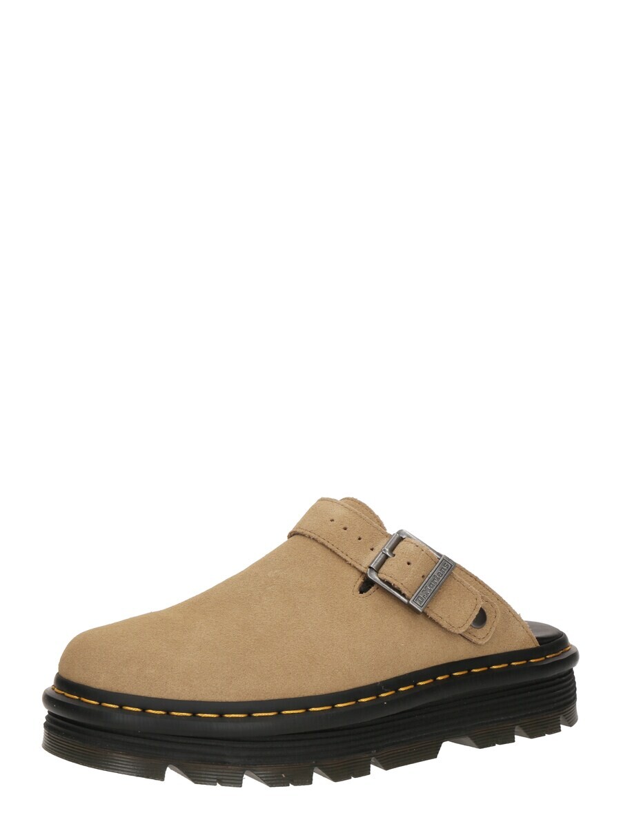 Классические слипоны Dr. Martens Mules ZebZag, серо-коричневый