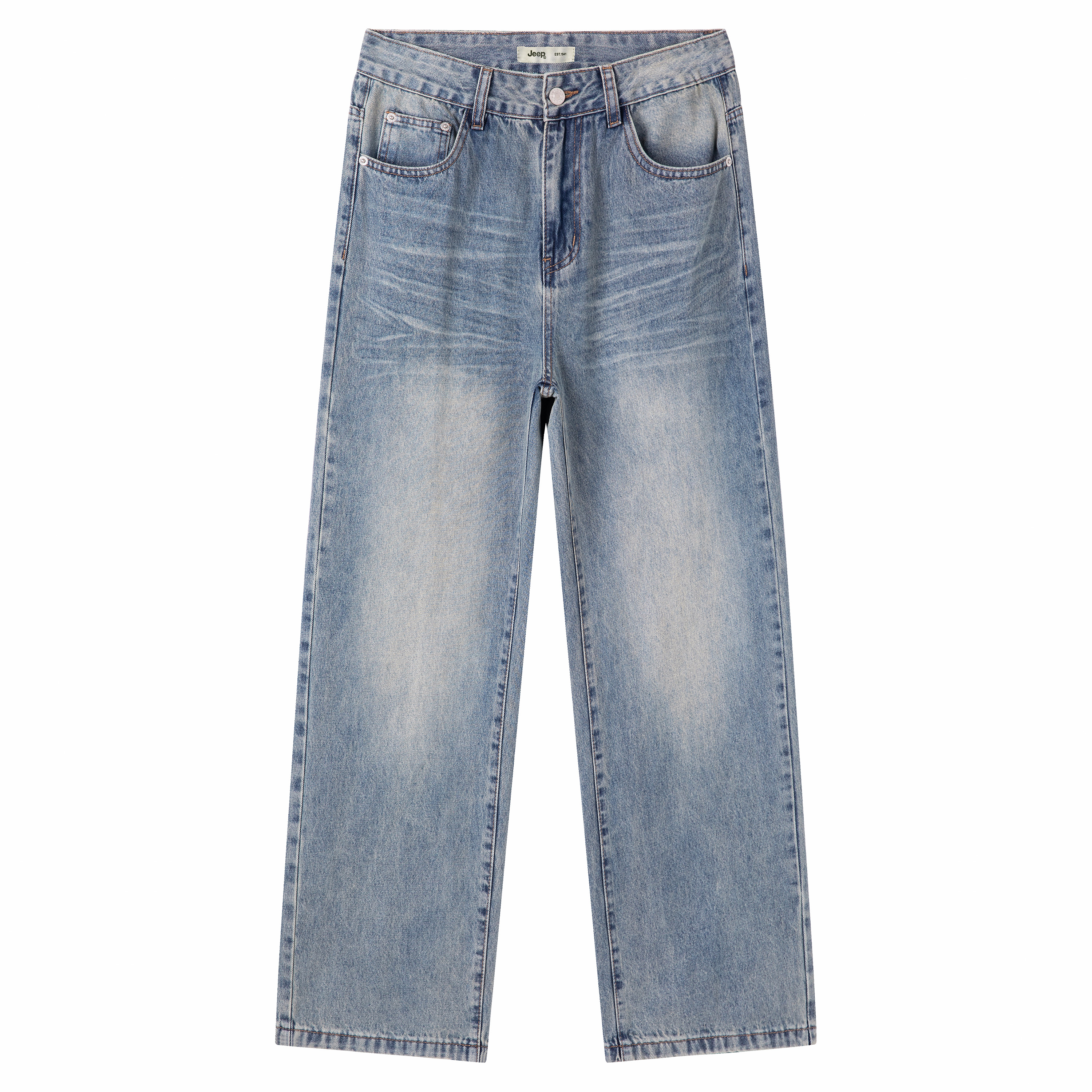 

Jeep Джинсы Unisex P755MWNW86 Turkish Blue Moderate Straight Fit