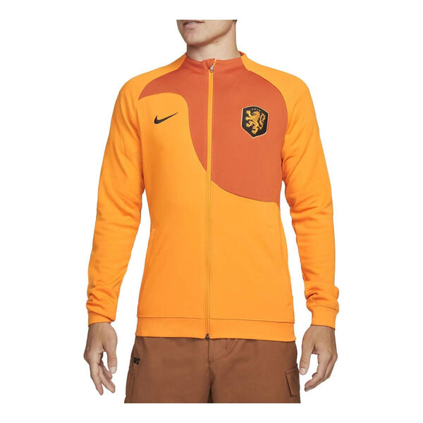 

Куртка 2022 23 holland academy pro knit футбольная куртка Nike, оранжевый