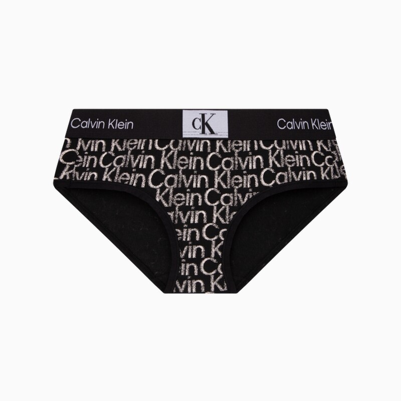 

Женское нижнее белье Calvin Klein с принтом, белый / черный