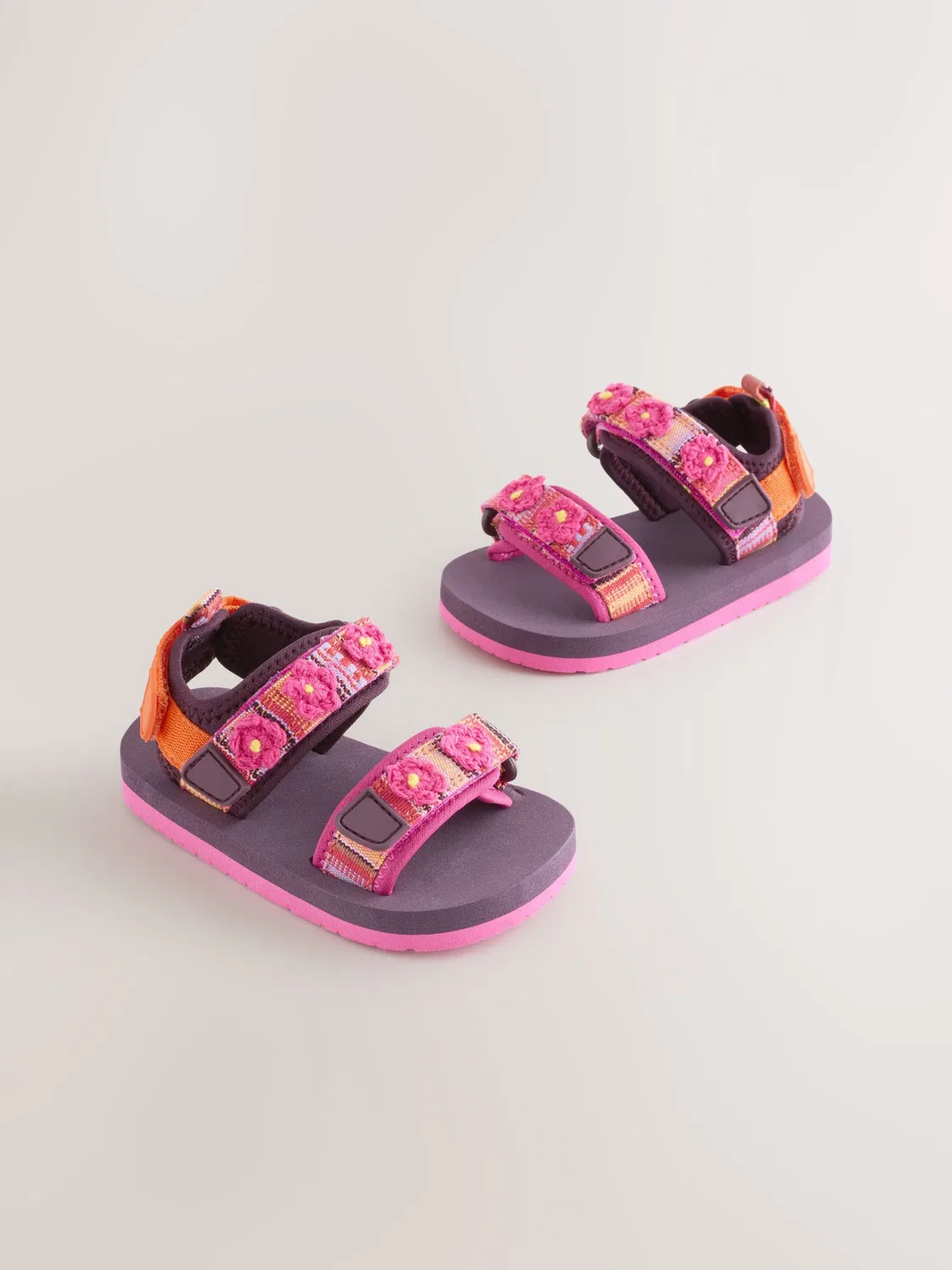 Сандалии Next, Aubergine — фото 2