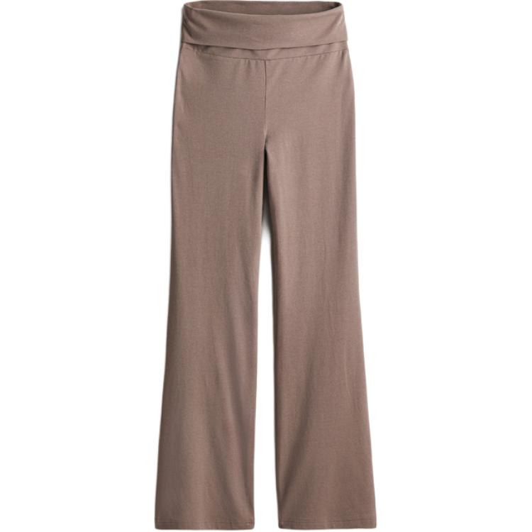 

Повседневные брюки женские цвета умбра H&M, Umber