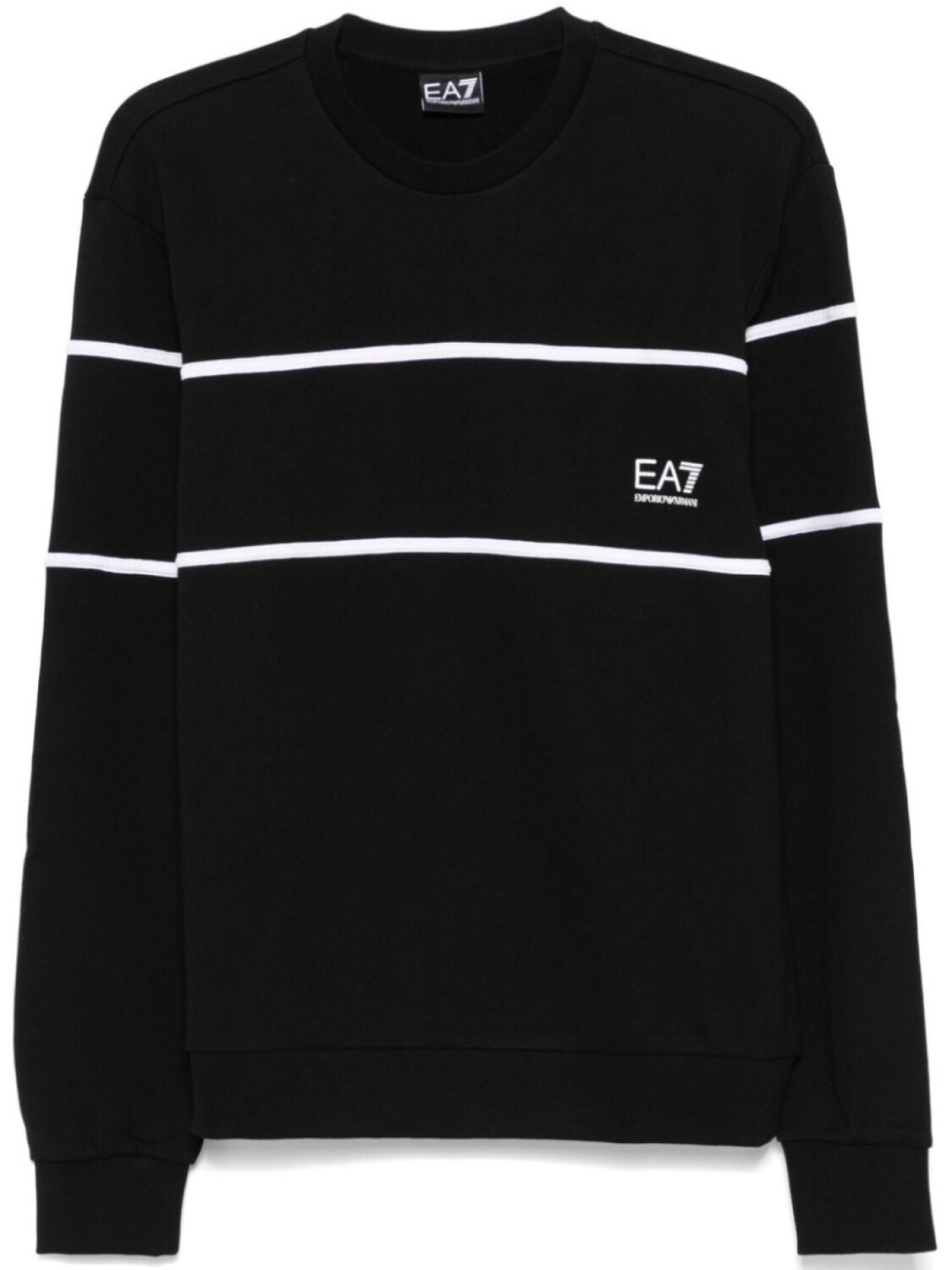 

Толстовка с логотипом Ea7 Emporio Armani, черный
