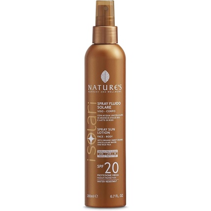 

Grehge I Solar Fluid Spray для лица и тела SPF 20 200 мл Nature's
