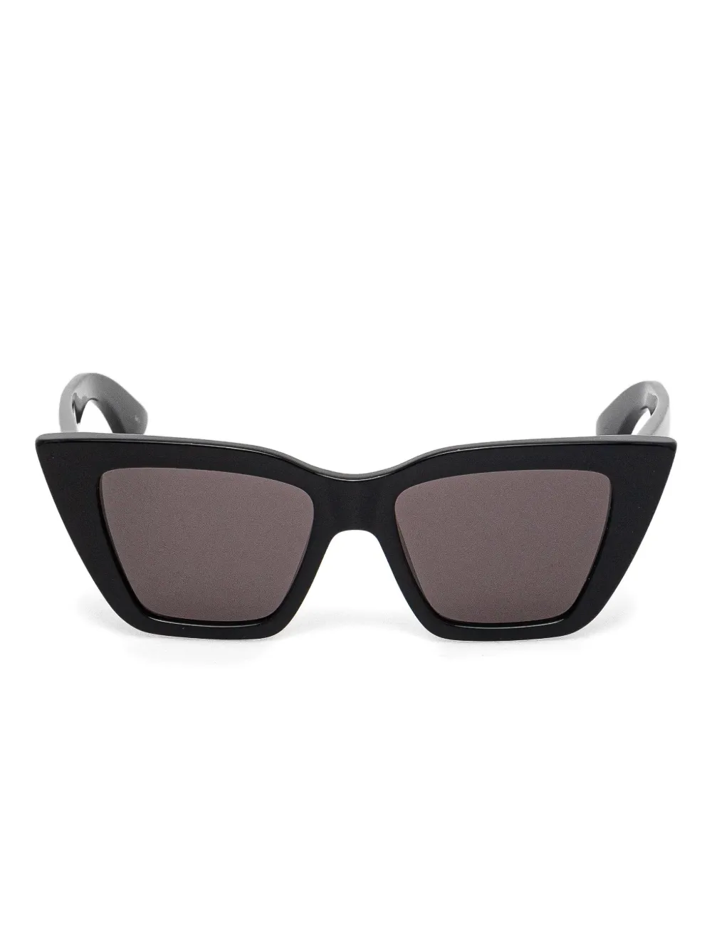 

Солнцезащитные очки «кошачий глаз» Alexander McQueen Eyewear, черный