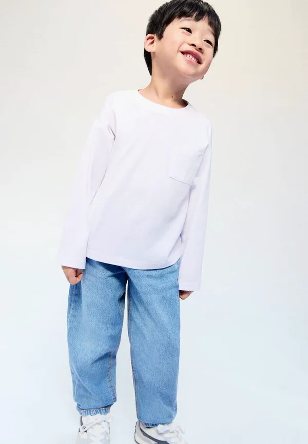 

Джинсы прямого кроя для малышей Mango Kids, Denim Blue