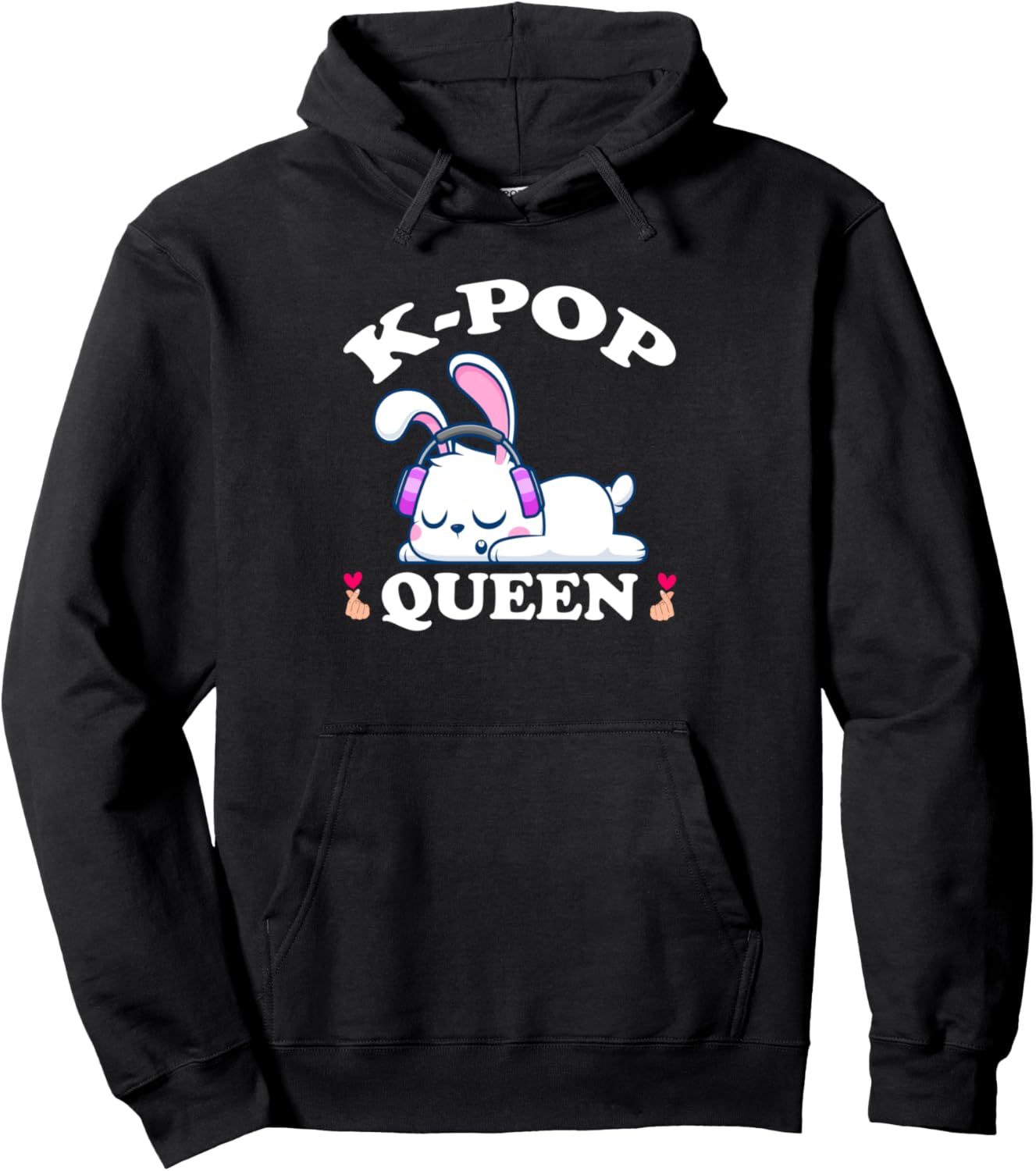 

Худи K-POP Qqueen K-Pop Merchandise Gifts, черный