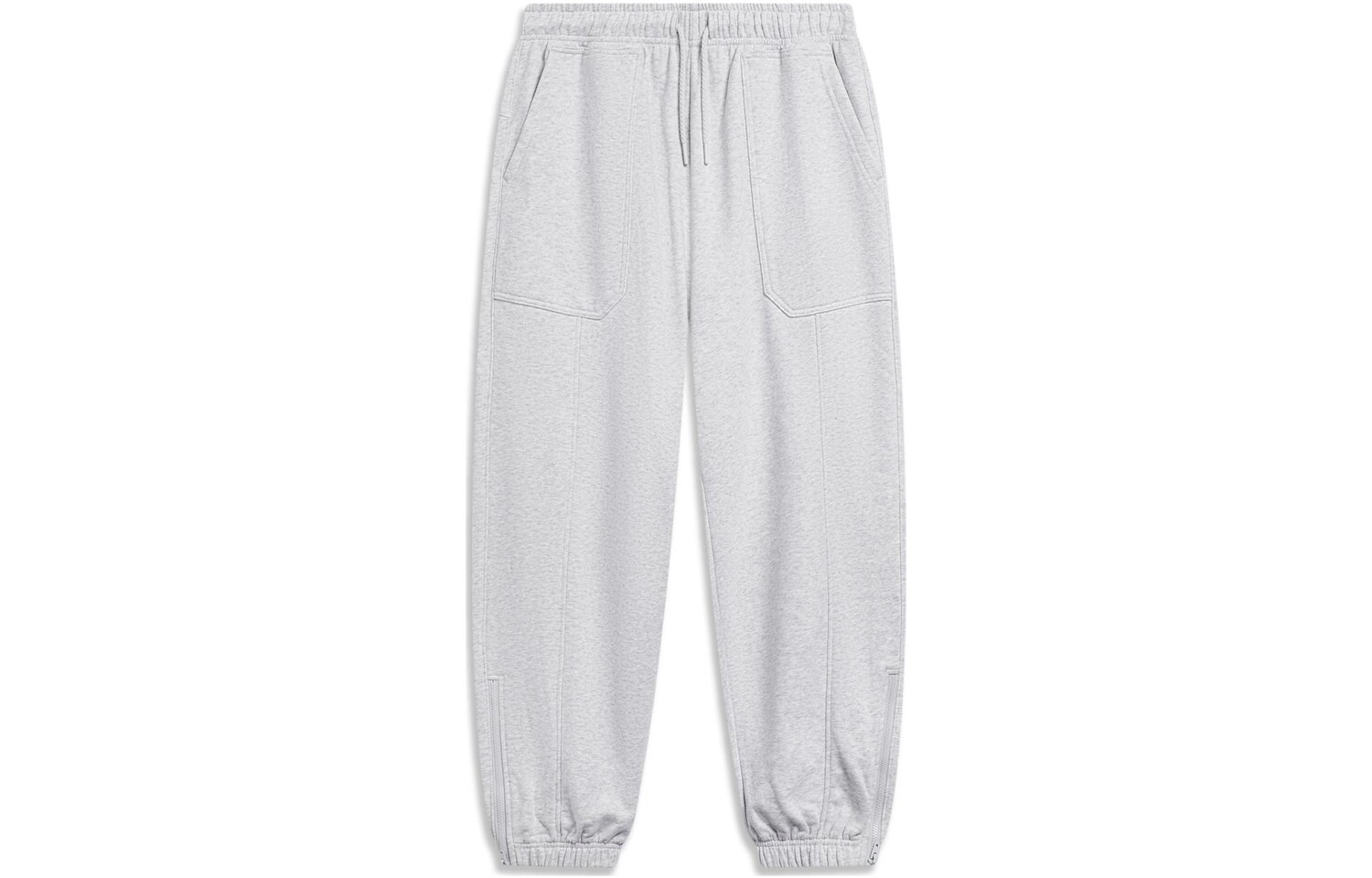 

Rijin Doujin Collection Knit Sweatpants Men Grey Lining, серый