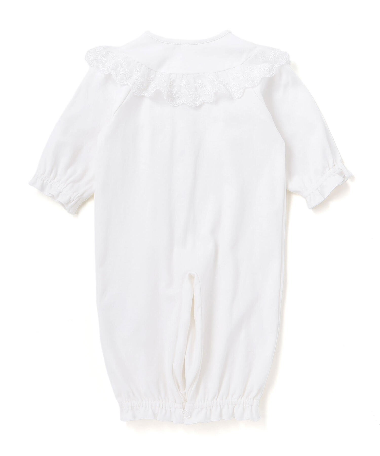 Комбинезон Кружево Ceremony Lace Mercerized Smooth 2-Way All-Baby (50-75 см) Tartine Et Chocolat, white — фото 2