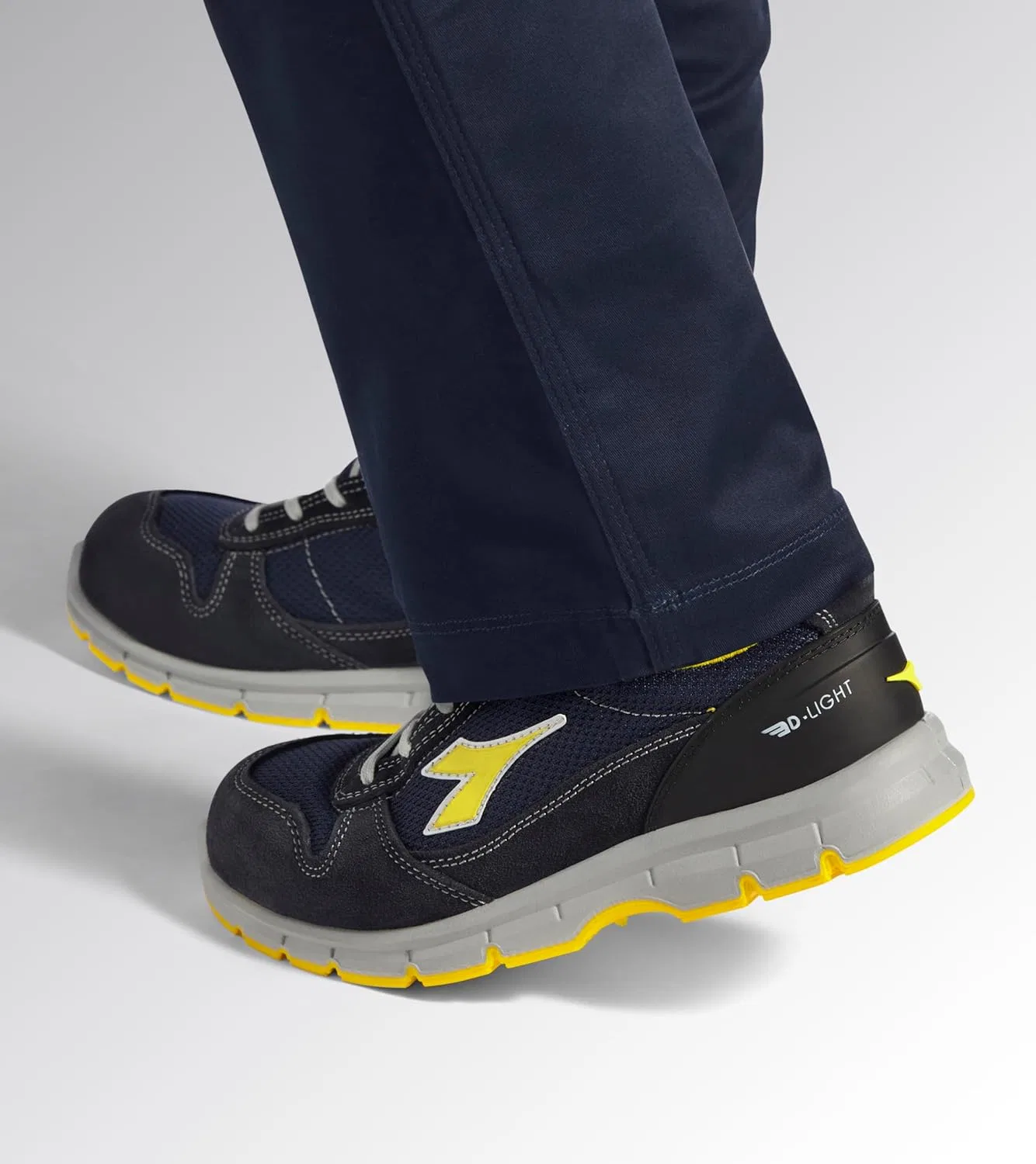 Рабочие кроссовки Utility Diadora - низкие рабочие кроссовки Run Text Low S1P SRC ESD для мужчин и женщин, Dark Navy Dark Navy — фото 2