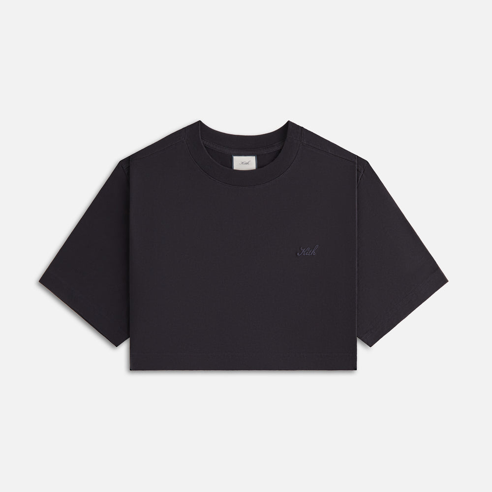

Футболка Kith Women Fei Cropped Tee, черный