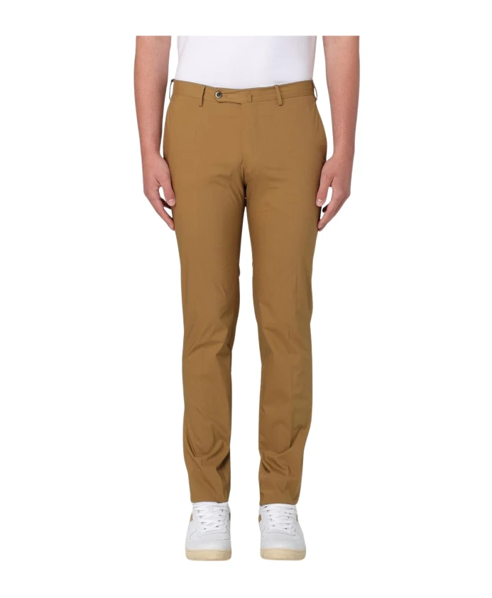 

Узкие брюки-чинос цвета ореха Pt Torino, коричневый
