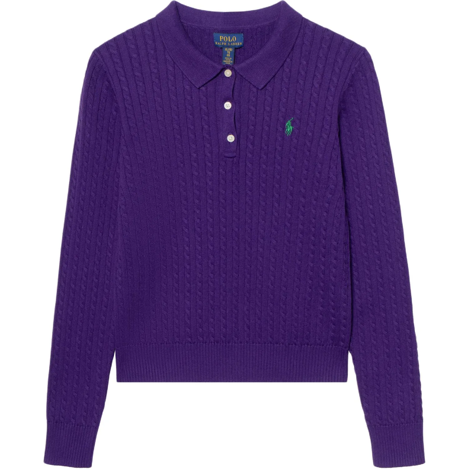 Свитер FW25 для детей Polo Ralph Lauren, фиолетовый
