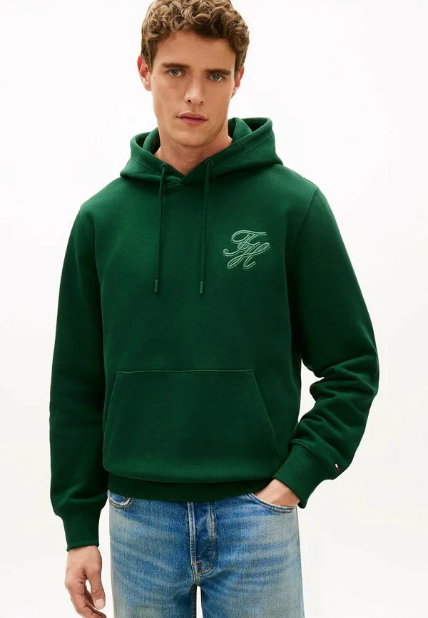 

Худи из махровой ткани с вышивкой логотипа Tommy Hilfiger, Nocturnal Green, Зеленый, Худи из махровой ткани с вышивкой логотипа Tommy Hilfiger, Nocturnal Green
