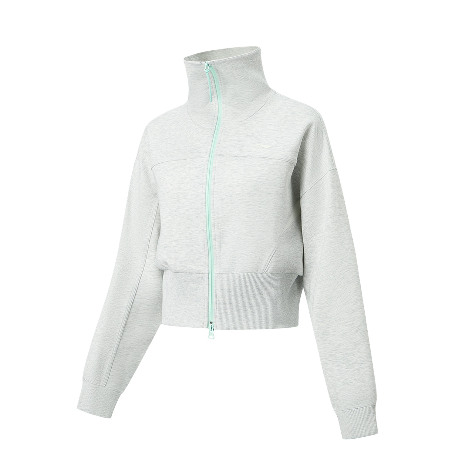 

Куртка для тренировок Li-Ning Fitness Series, heather серый белый chalk серый