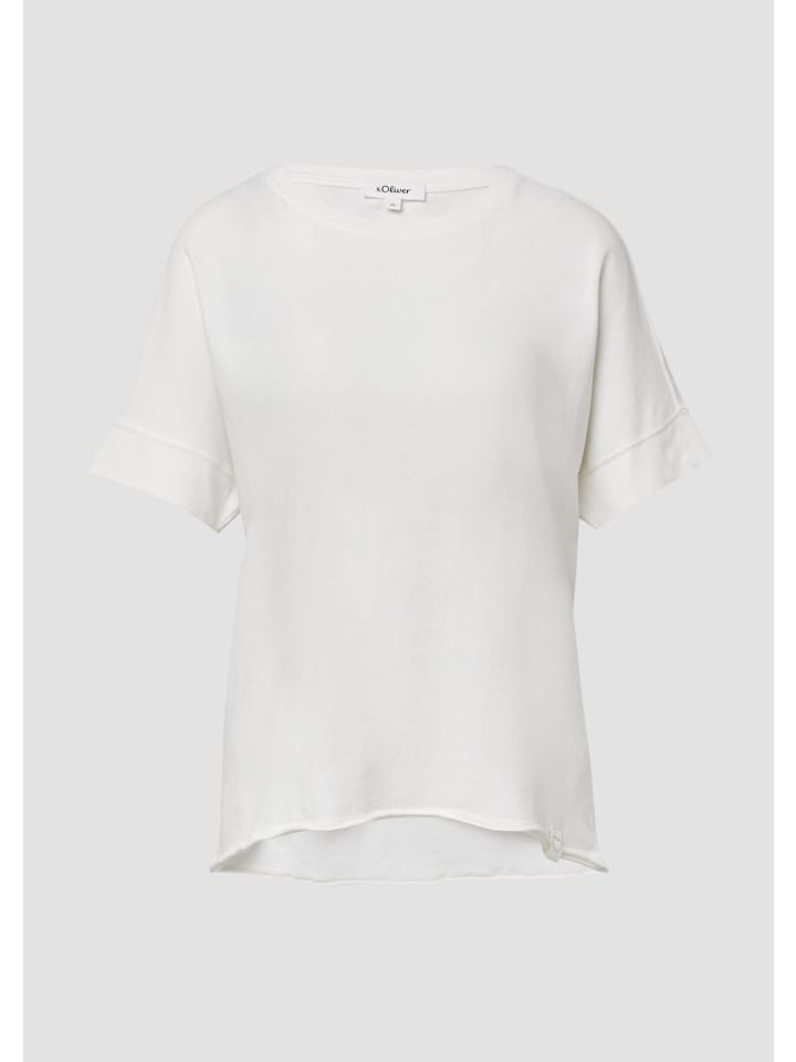 

Футболка в цвете 0210_ecru s.Oliver, Бежевый, Футболка в цвете 0210_ecru s.Oliver