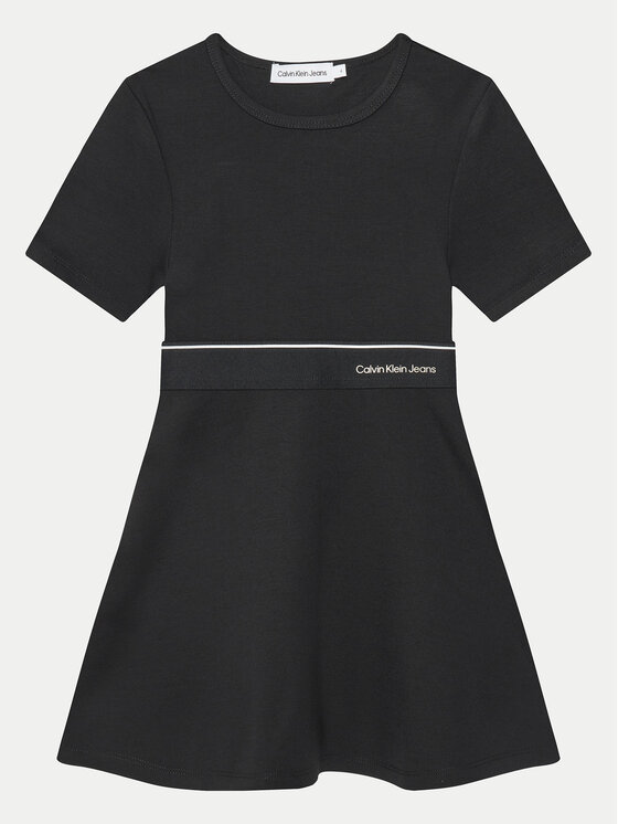 

Платье на каждый день обычный крой Calvin Klein Jeans, черный