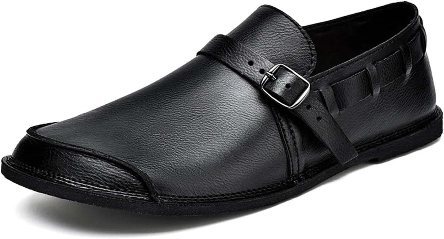 Лоферы из натуральной кожи, Black DMGYCK