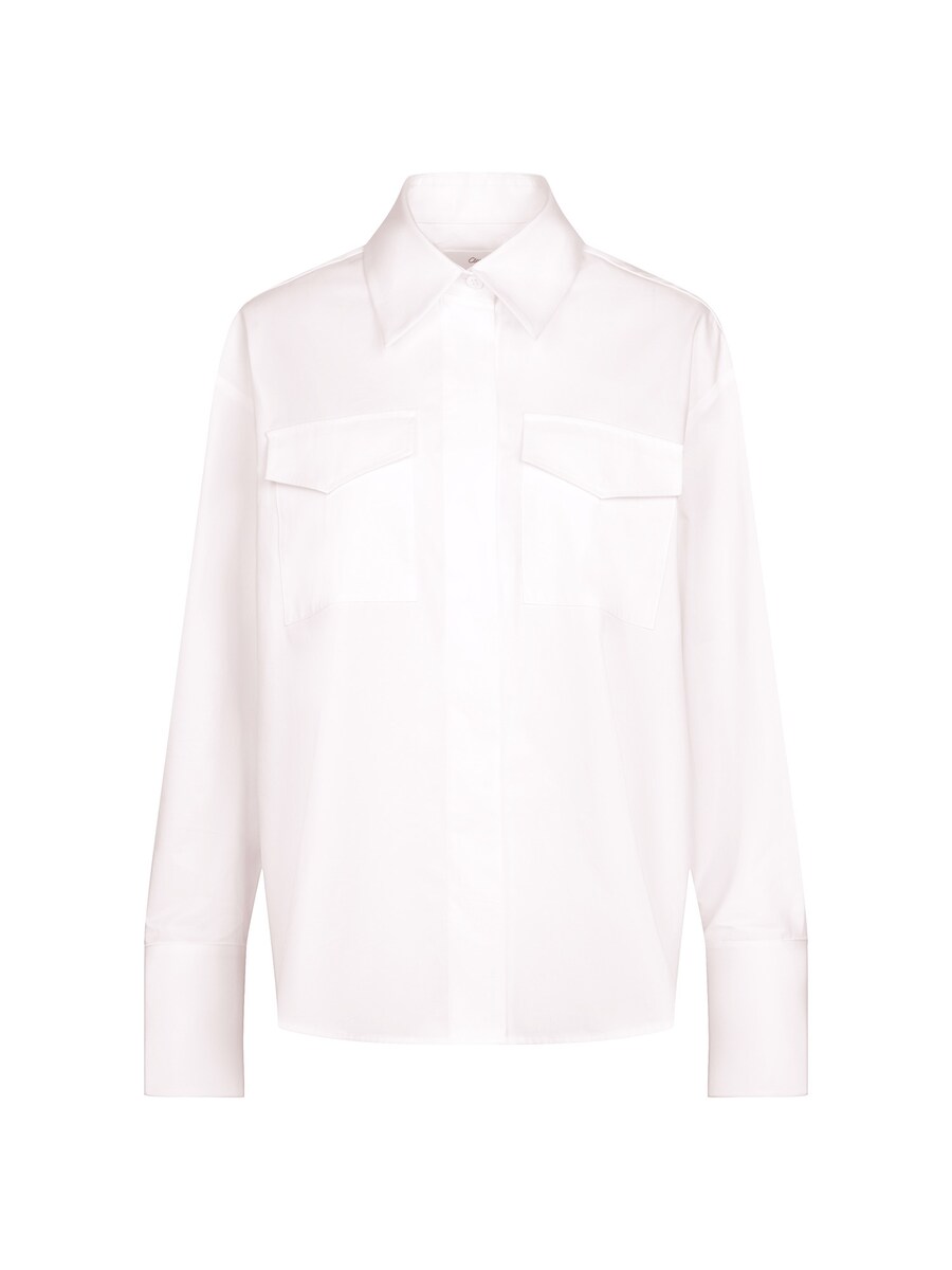 

Блуза SEIDENSTICKER Schwarze Rose, белый