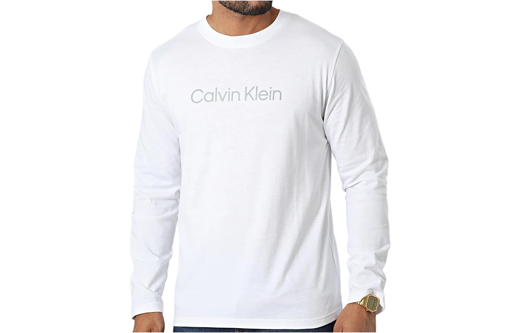 

Футболка мужская белая Calvin Klein, белый