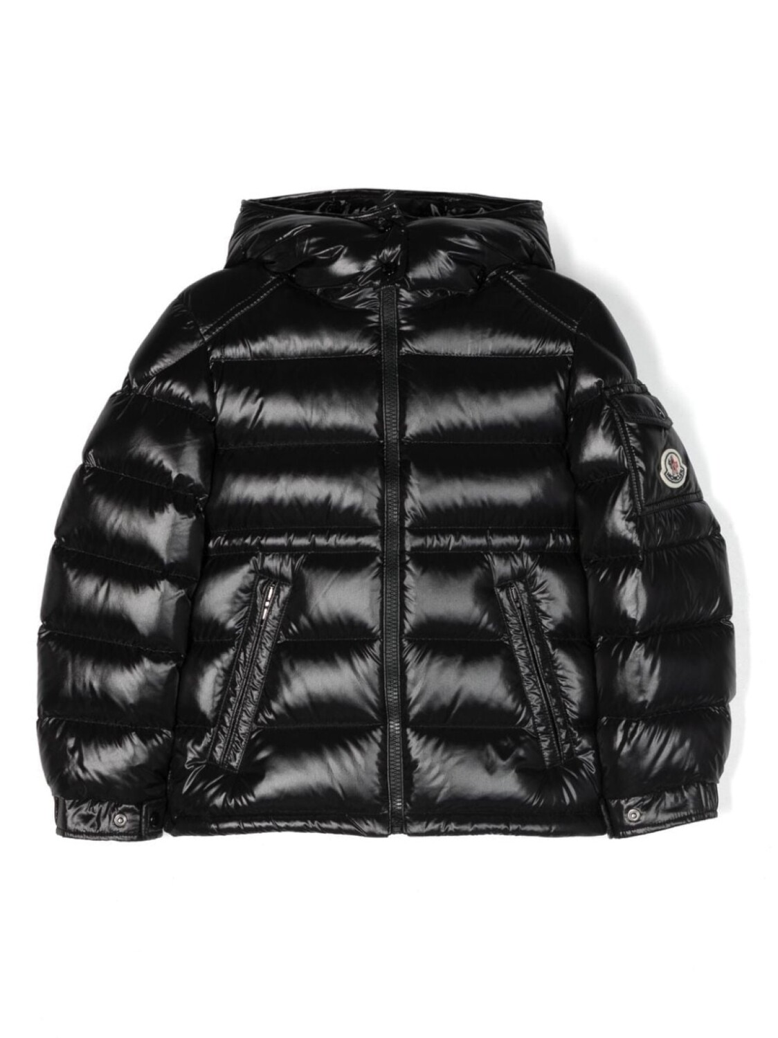 

Пуховик Maire с логотипом Moncler Enfant, черный