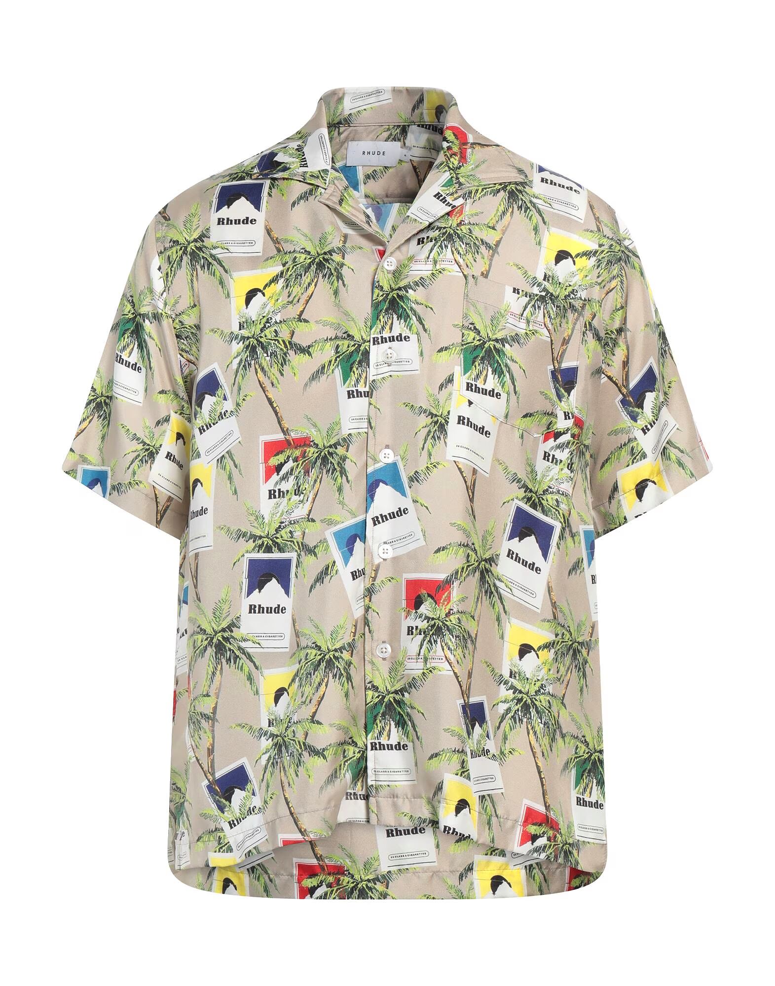 

Рубашка Rhude, серо-коричневый