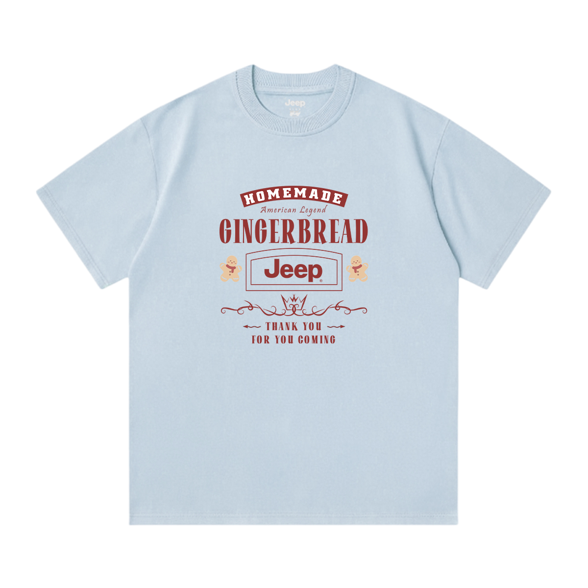 Футболка для детей Crew Neck Moderate Jeep, sky розовый — фото 3