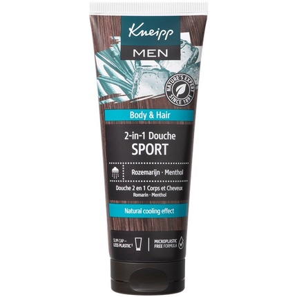 

Mini Men Shower 2-In-1 Sport - Идеально подходит для освежающего и бодрящего душа Kneipp