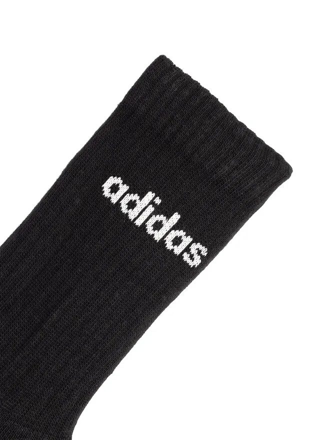 Adidas Длинные носки IC1301, комплект из 3 пар, черные — фото 3