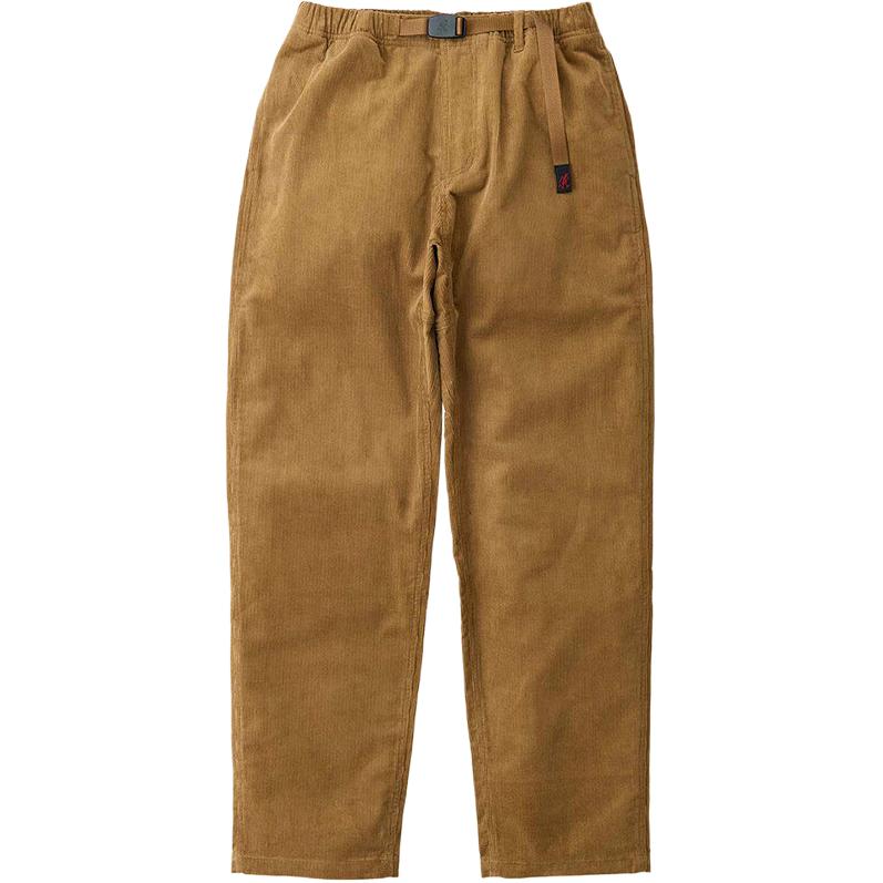 

Брюки из вельвета с ременной деталью Gramicci, коричневый