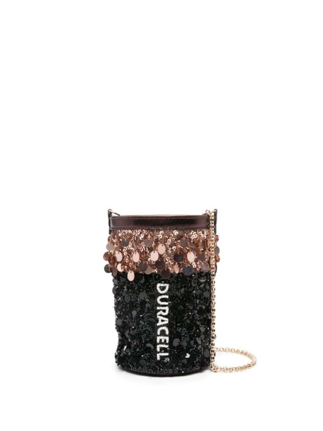 

Мини-сумка-ведро Anya Hindmarch Duracell, черный