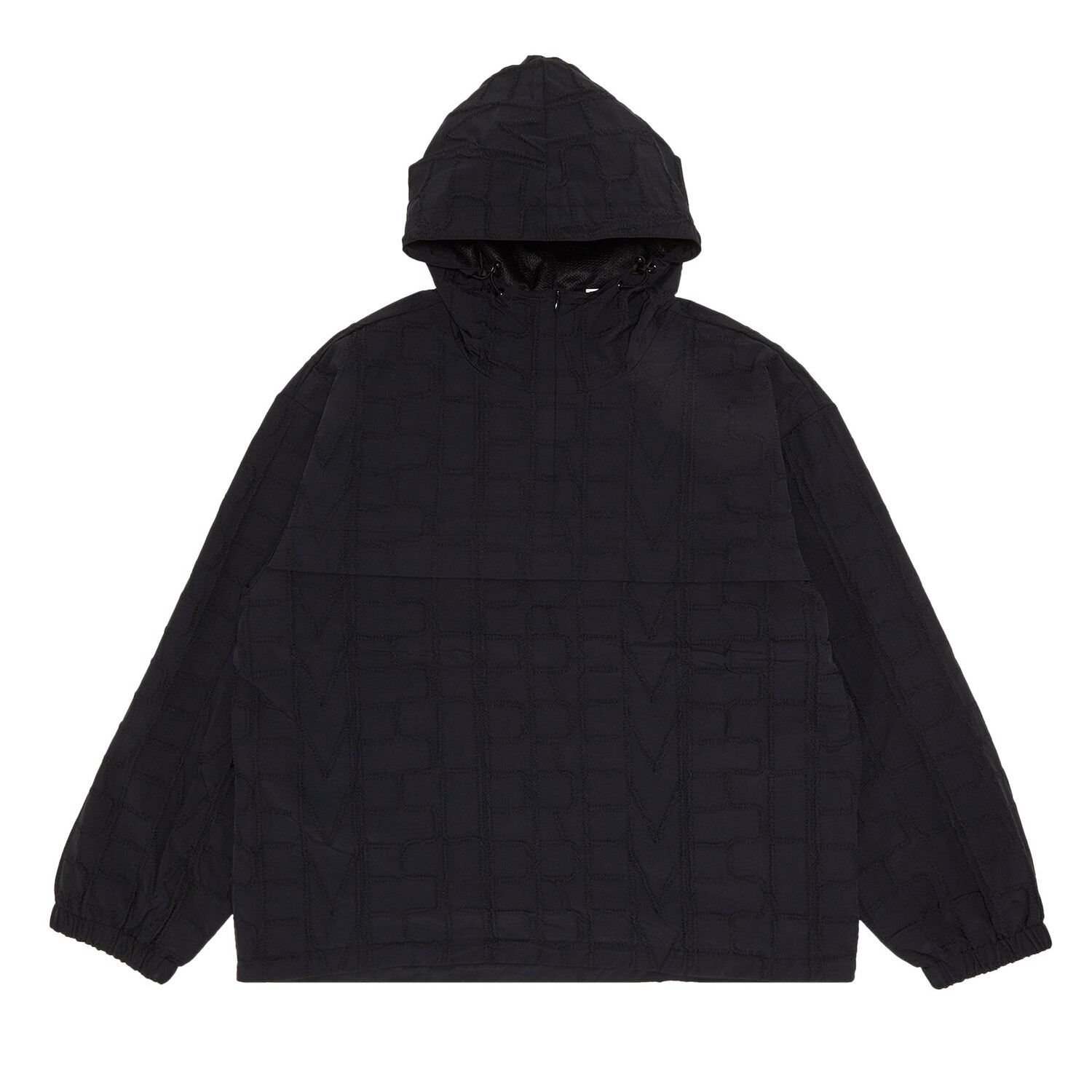 

Анорак Supreme с повторяющейся строчкой, цвет Черный